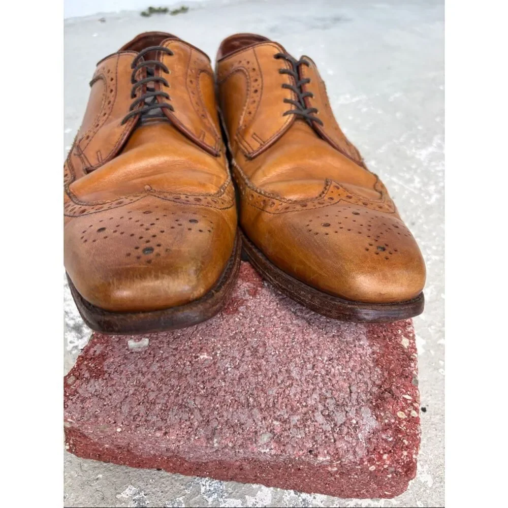 Alan Edmunds Larchmont wing tip shoes